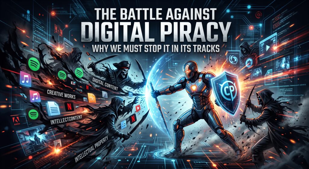 The Battle Against Digital Piracy: Why We Must Stop It in Its Tracks